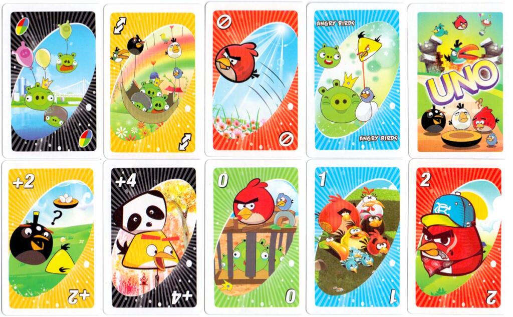 Uno Angry Birds