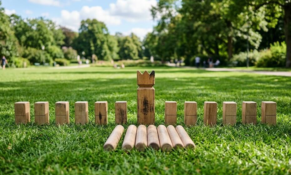 Regler för kubb och hur man spelar det populära utomhuspelet